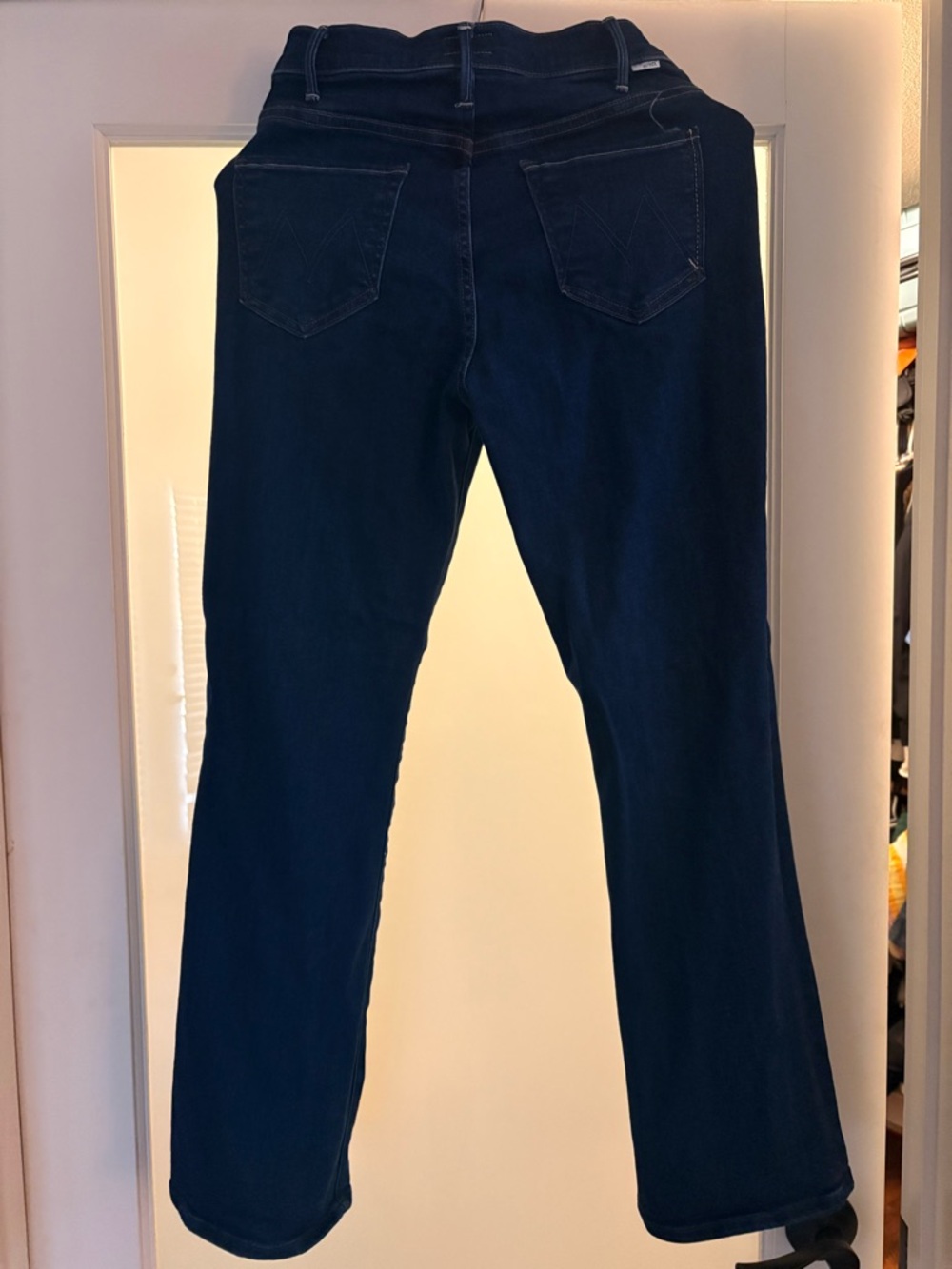 MOTHER Dark Indigo Bootcut Jeans